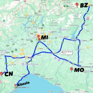 …ma falli 4 passi in allegria ogni tanto… (Alassio Milano Modena Bolzano Cuneo Milano Alassio) 🤣
.
.
#italy #roadtrip #trip #working #driving #km #italia #lombardia #emilia #altoadige #liguria #hot #bmw #ferrari #sonostanco #highway #autostrade #music #run #crazy #notrelaxing #getaround #thebeachboys #beachboys